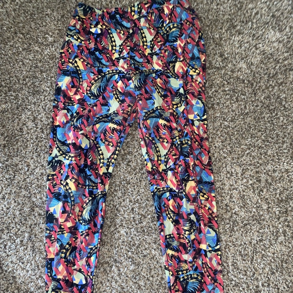 LuLaRoe - Patterned Leggings OS